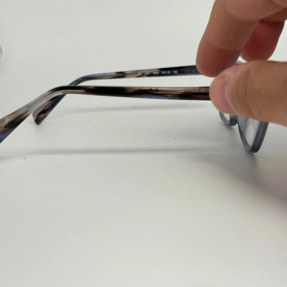 Ray-Ban RB 1591 3924 Grey Marble Square Optical Glasses Frames 48-16-130